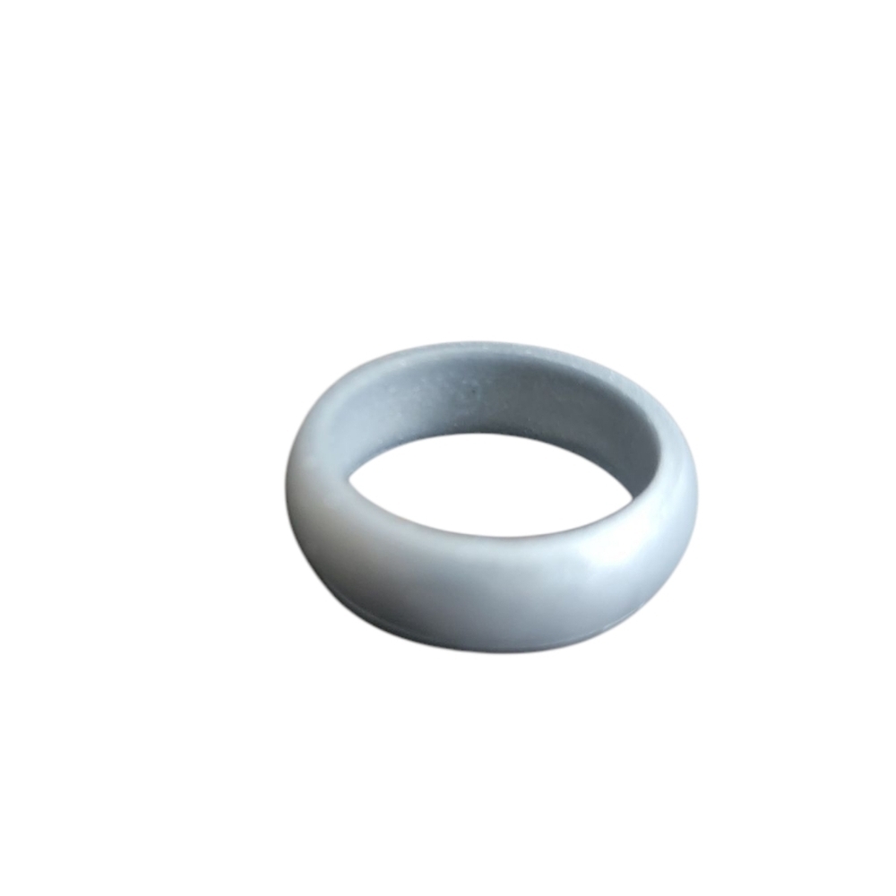 Silver Silicon Ring
